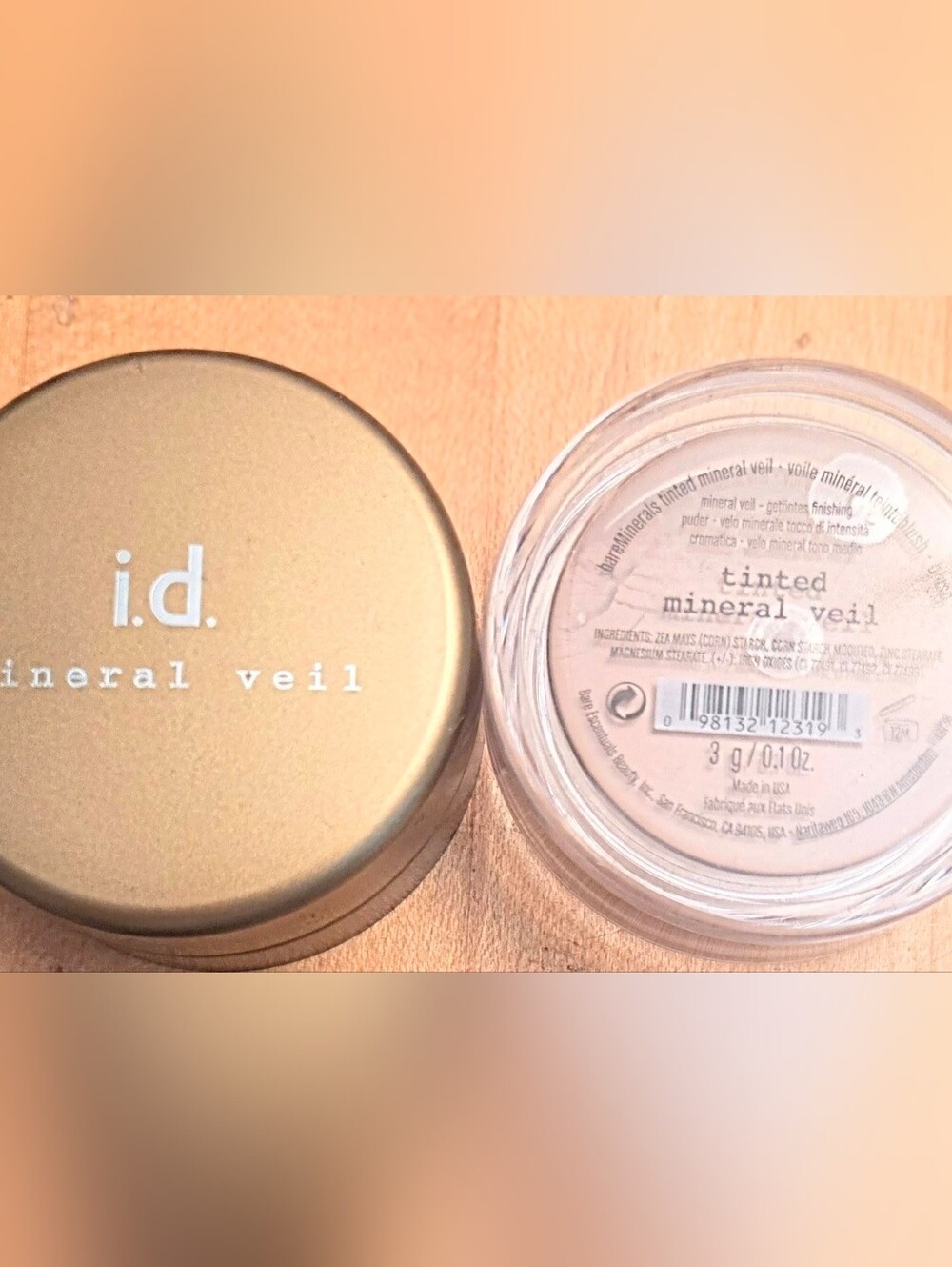 Bare Minerals Escentuals TINTED Mineral Veil Powder .1oz 3g Sealed New